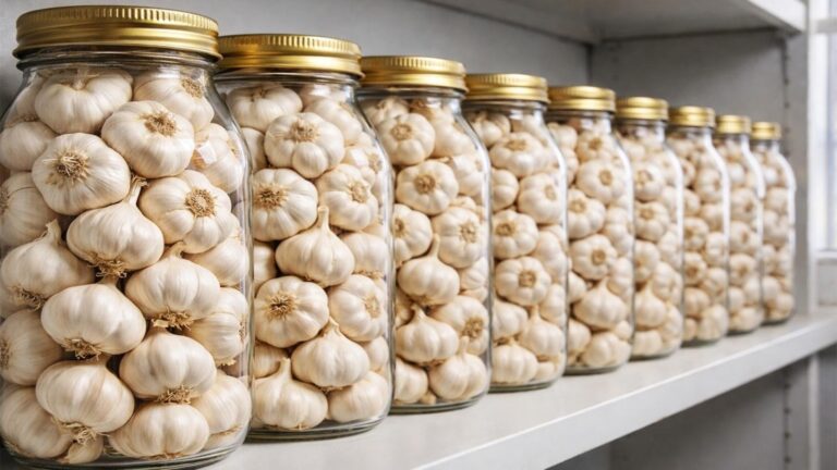 Dieser einfache Trick lässt Knoblauch das ganze Jahr frisch bleiben …