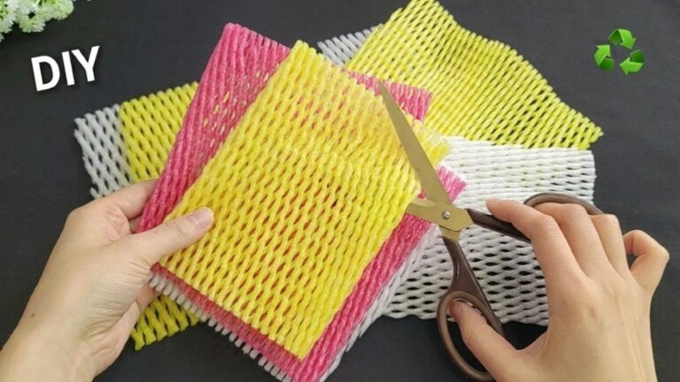 Dieser einfache Trick verwandelt alte Plastiktüten in wunderschöne DIY-Körbe…