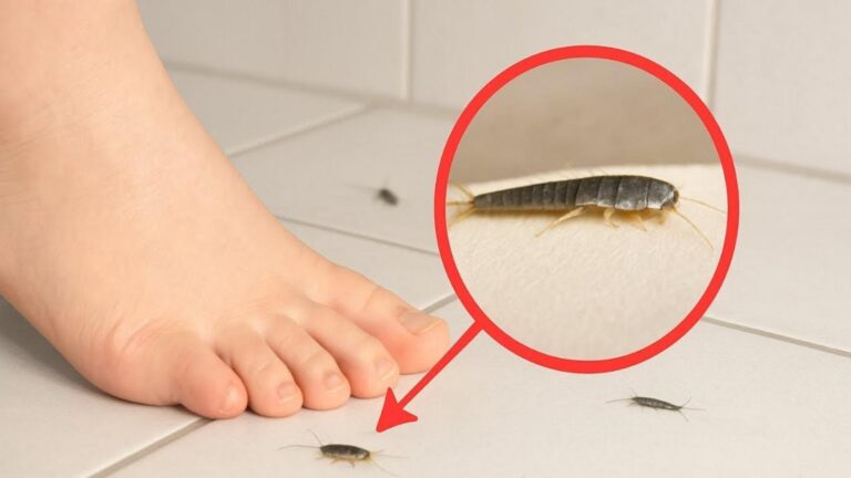 Dieser einfache Haushaltshelfer vertreibt Silberfische über Nacht und sorgt für…