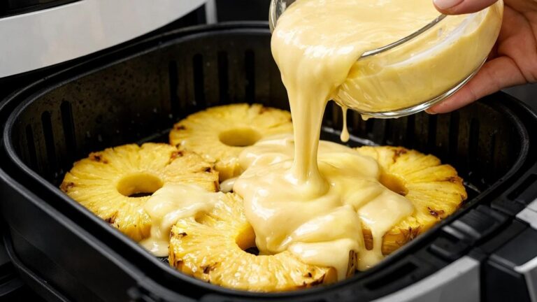 Dieser einfache Trick verwandelt frische Ananas in ein unwiderstehliches Dessert… sofort