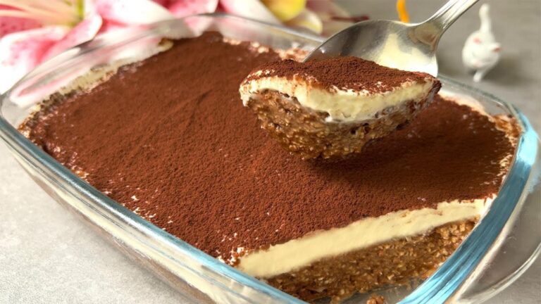 Dieser einfache Trick verwandelt Haferflocken und Banane in ein himmlisches Dessert …