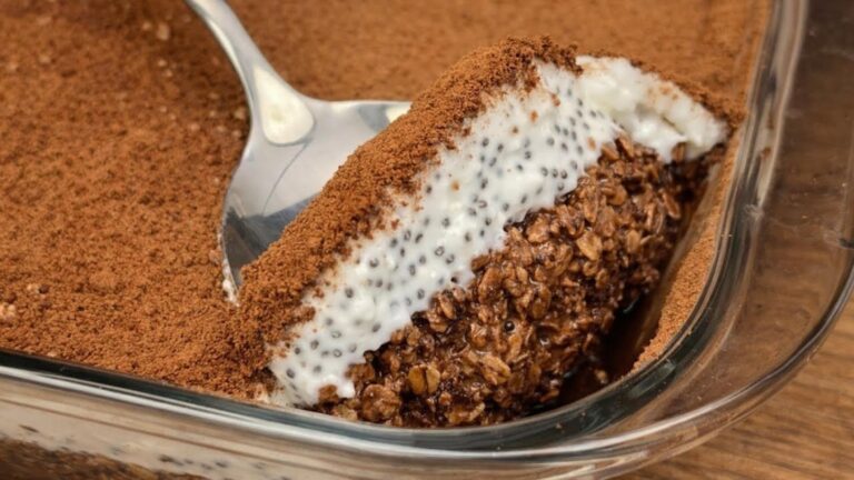 Dieser geniale Trick verwandelt Haferflocken in ein himmlisches Tiramisu… probiere es…
