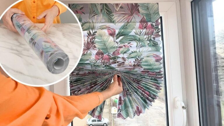 Dieser vergessene Trick verwandelt Papier in stilvolle Fensterdekoration in nur 10…