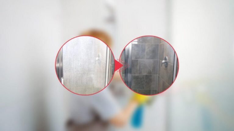 Kalkflecken im Duschglas entfernen: Mit diesem Hausmittel!