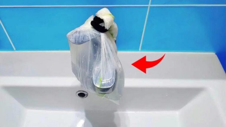 Dieser einfache Trick für deinen Waschbecken kann Wunder wirken!