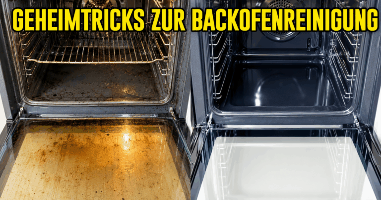 Backofen reinigen ohne stundenlanges Schrubben: Der clevere Frischhaltefolien-Trick