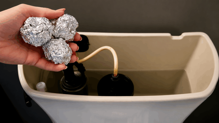 Aluminiumfolie im Haushalt: 10 clevere Tricks – und warum sie nicht in den Toilettenspülkasten gehört